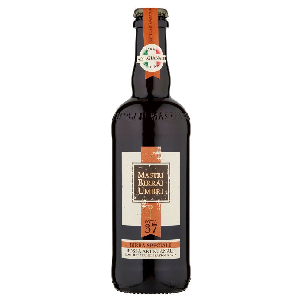 Birra speciale rossa - cotta 37 mastri birrai umbri ml500