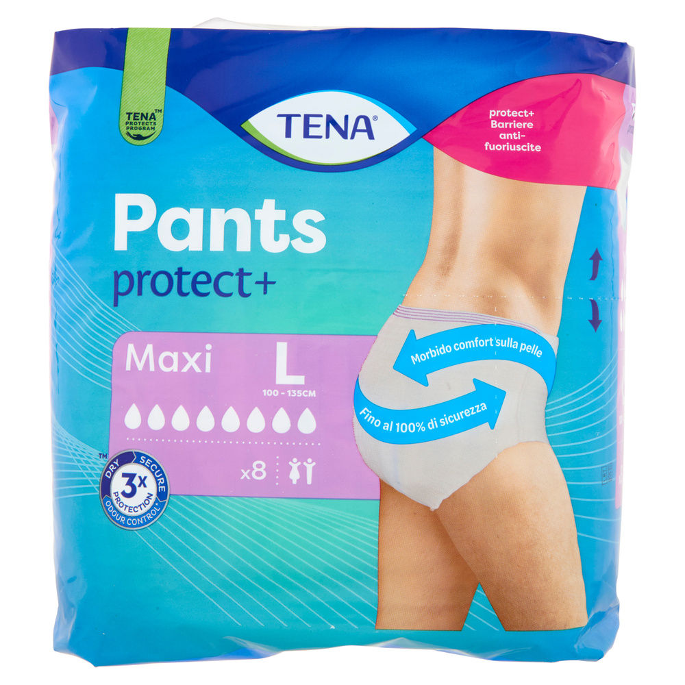 ASSORBENTI PER INCONTINENZA TENA PANTS MAXI TG.L PZ.8 - 5