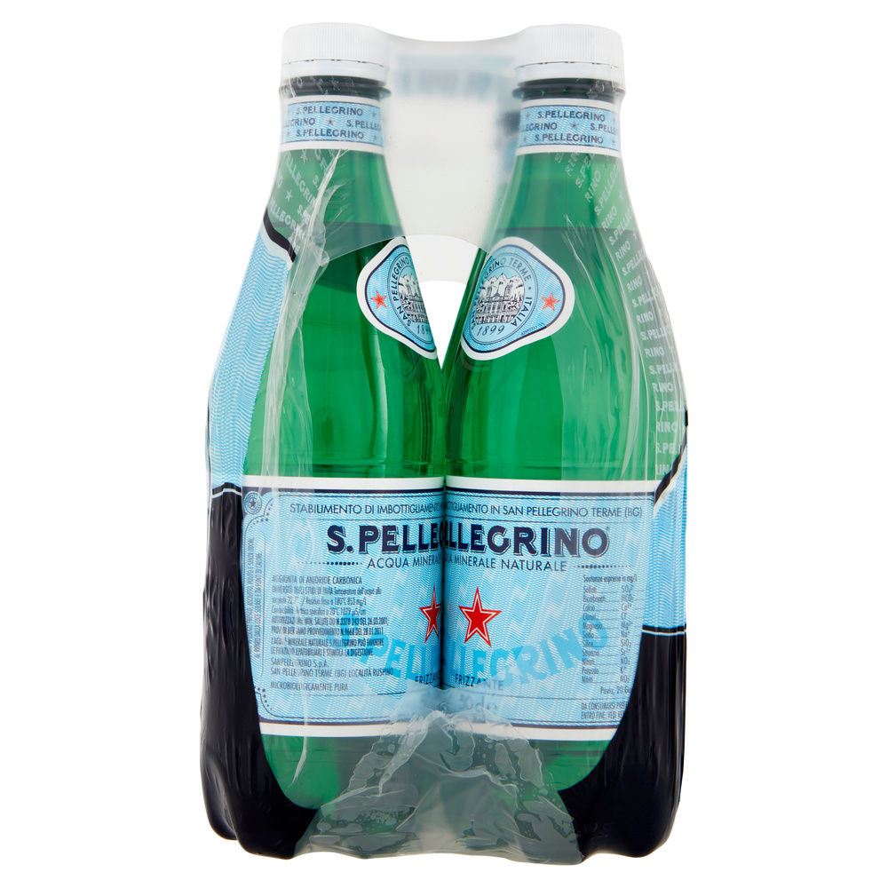 ACQUA SANPELLEGRINO FRIZZANTE R-PET ML 500 X 6 - 2