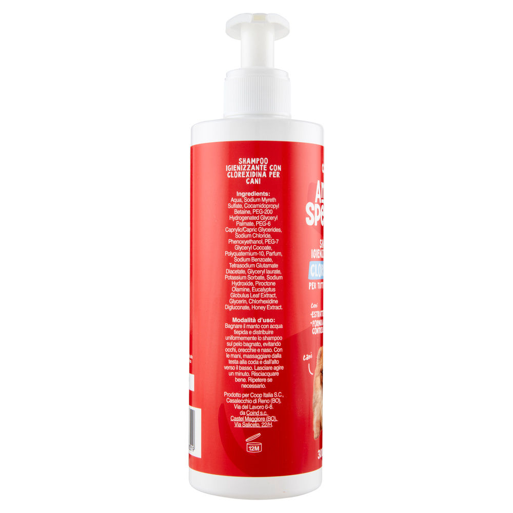 SHAMPOO IGIENIZZANTE CON ANTIBATTERICO AMICI SPECIALI COOP ML300 - 4