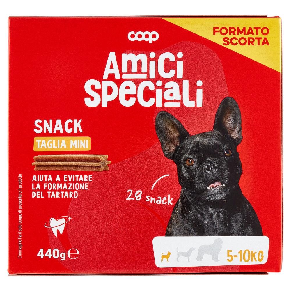 Multipack amici speciali snack dental tg.mini coop g440