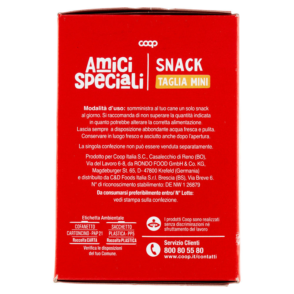 MULTIPACK AMICI SPECIALI SNACK DENTAL TG.MINI COOP G440 - 6