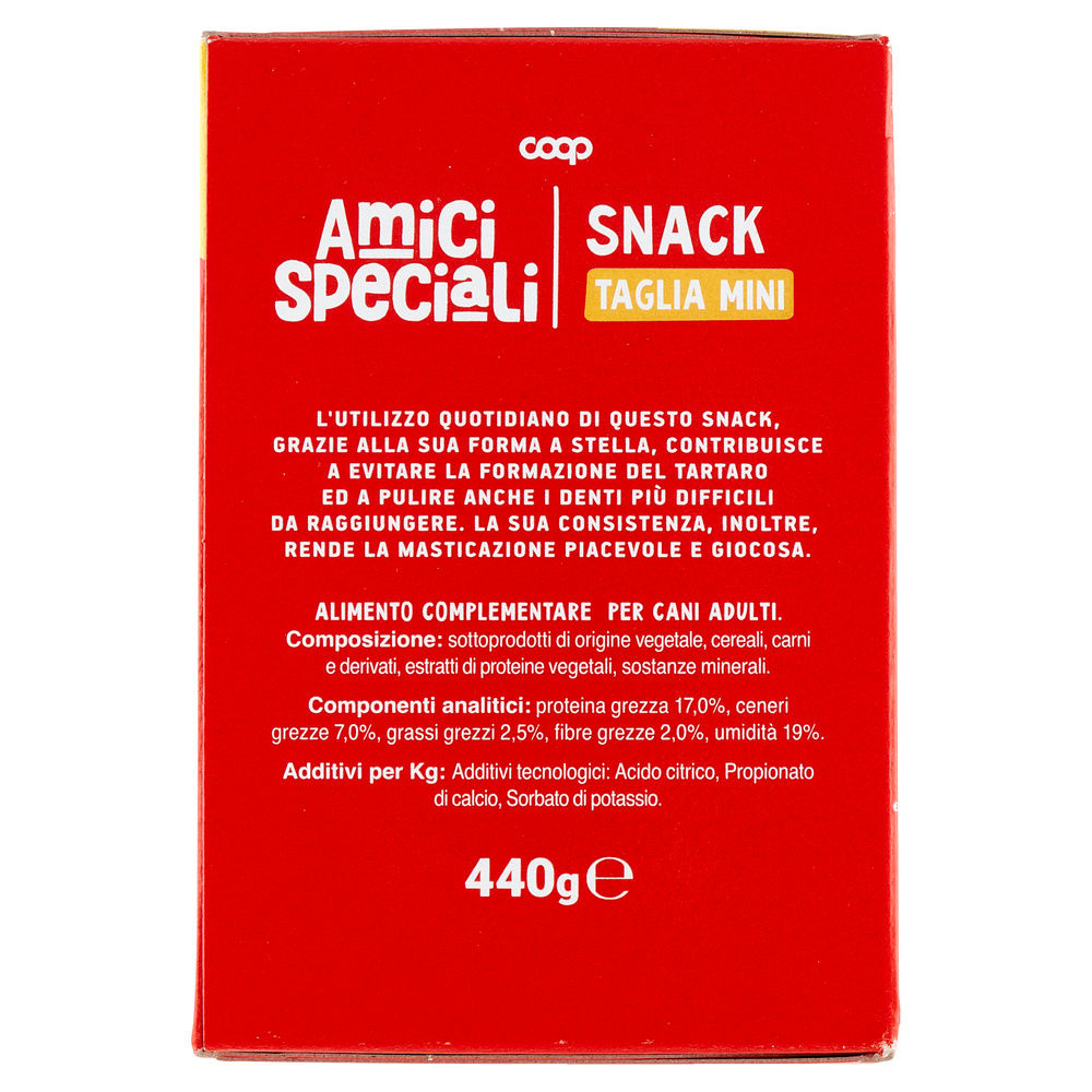 MULTIPACK AMICI SPECIALI SNACK DENTAL TG.MINI COOP G440 - 7