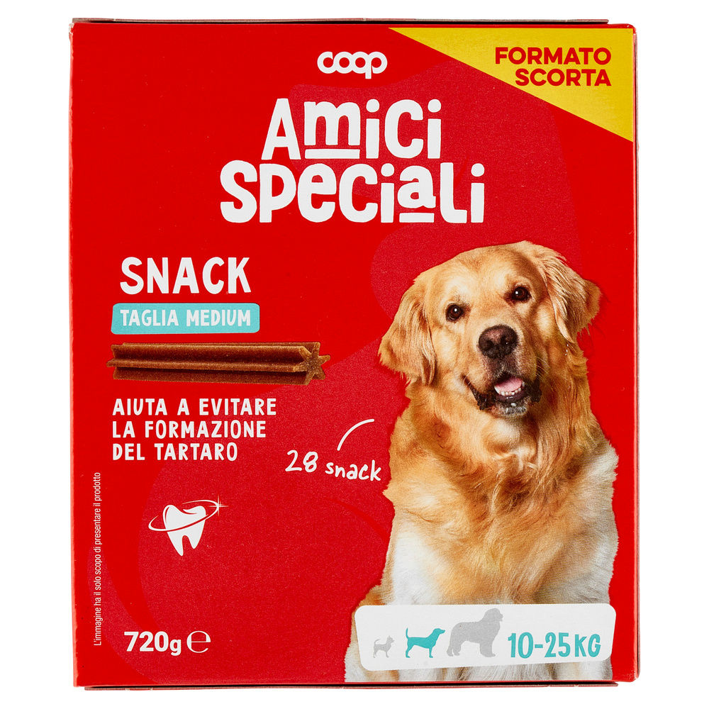 MULTIPACK AMICI SPEC. SNACK DENTAL TG.MEDIUM COOP G720 - 6