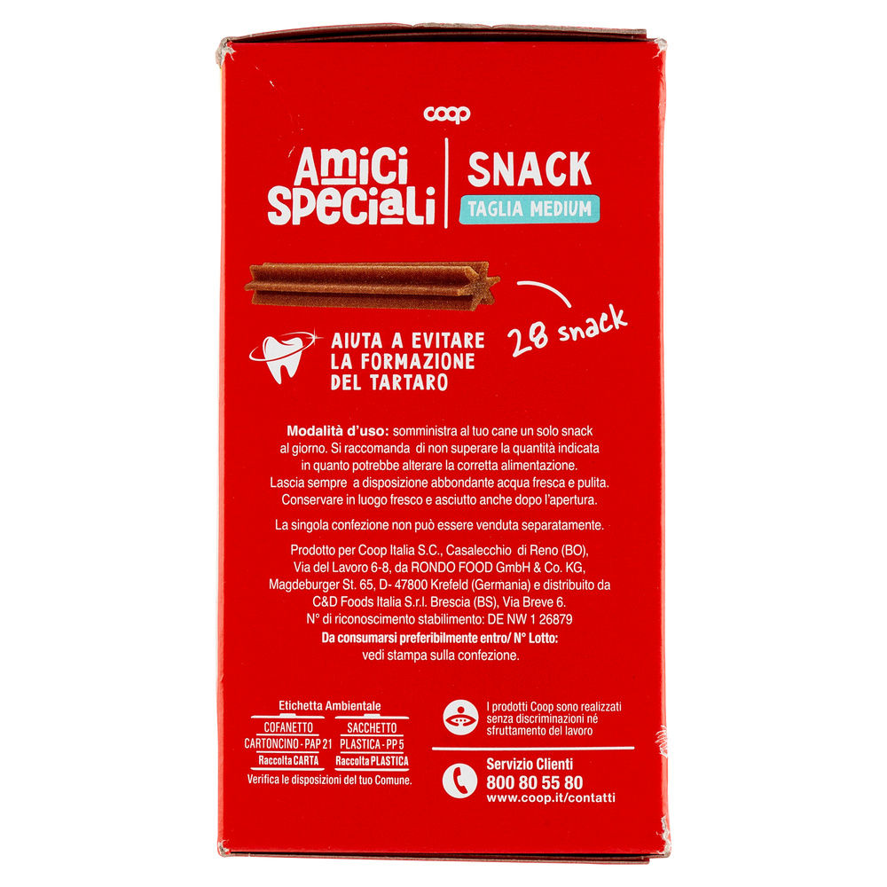 MULTIPACK AMICI SPEC. SNACK DENTAL TG.MEDIUM COOP G720 - 7