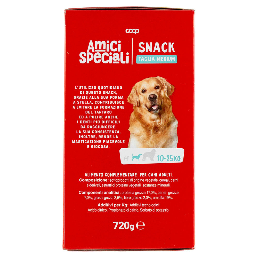 MULTIPACK AMICI SPEC. SNACK DENTAL TG.MEDIUM COOP G720 - 8