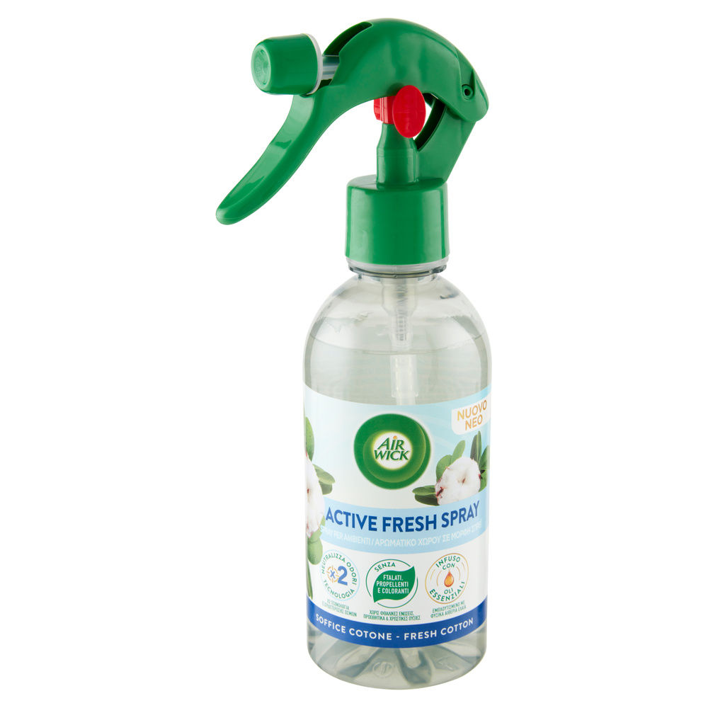 DEO AMBIENTI AIRWICK ACTIVE FRESH SPRAY COTONE L 0,237 - 6