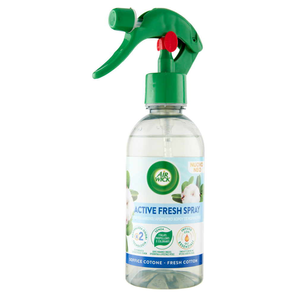 DEO AMBIENTI AIRWICK ACTIVE FRESH SPRAY COTONE L 0,237 - 3