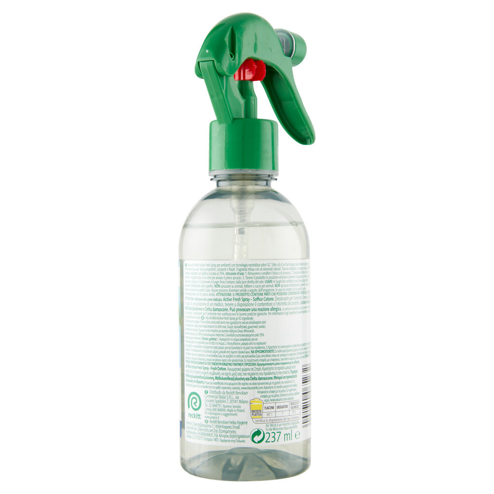 DEO AMBIENTI AIRWICK ACTIVE FRESH SPRAY COTONE L 0,237 - 1