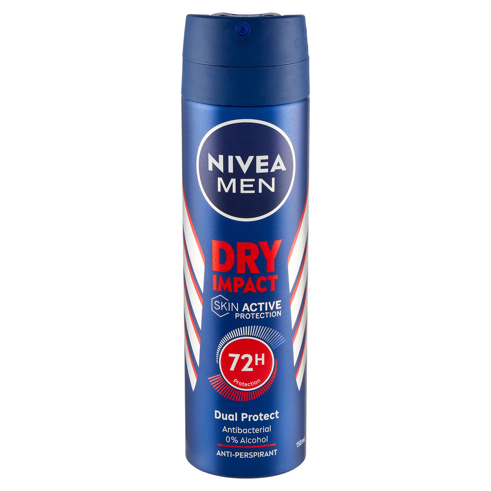 DEODORANTE SPRAY DRY IMPACT NIVEA FOR MEN ML 150 - 2