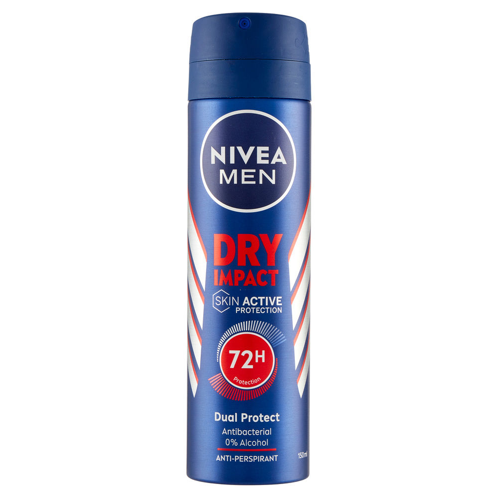 DEODORANTE SPRAY DRY IMPACT NIVEA FOR MEN ML 150 - 3