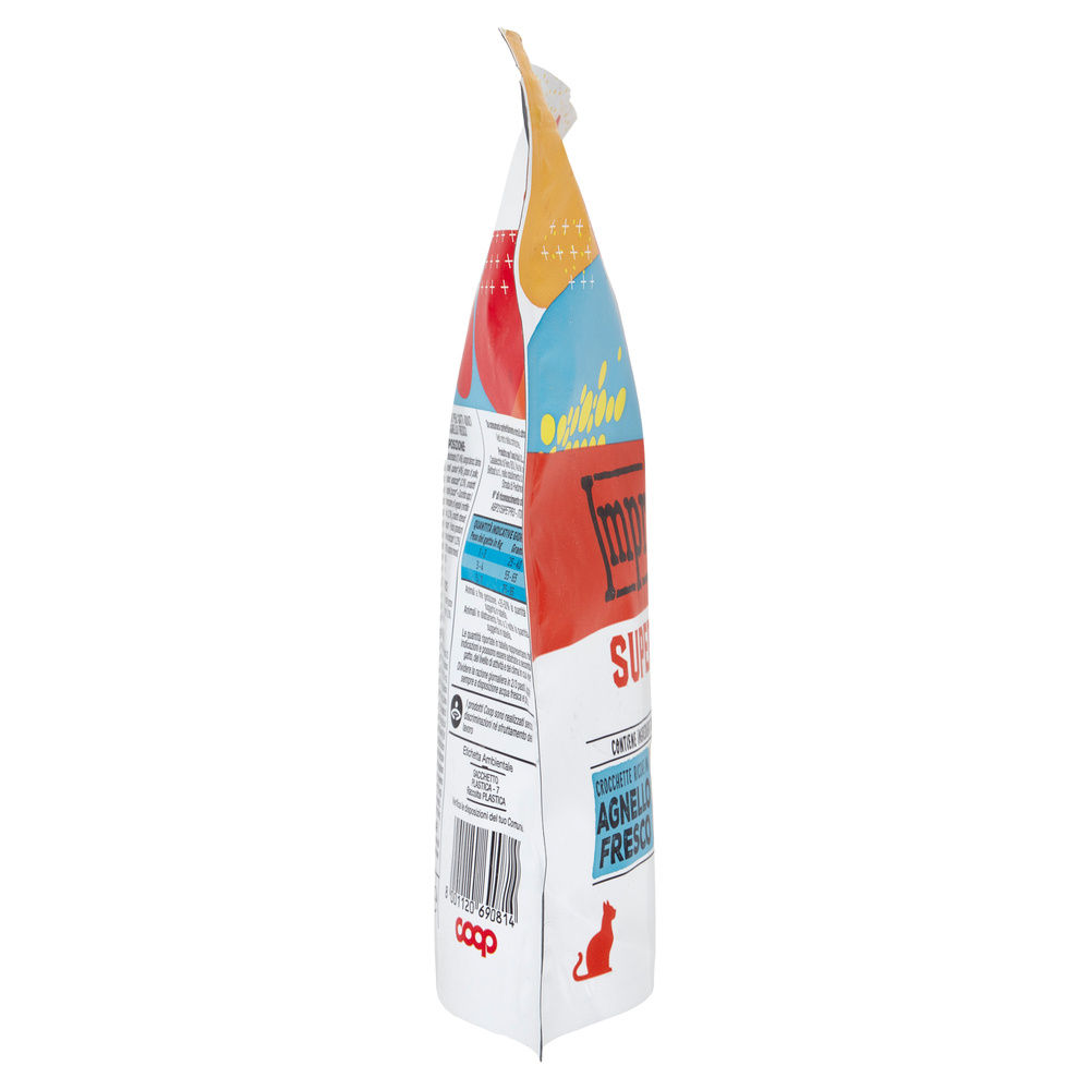 SECCO GATTO CROCCHETTE C/AGNEL/QUINOA/ZUCCA/MIRT.R IMPRINTA SUPERFOOD COOP G400 - 3