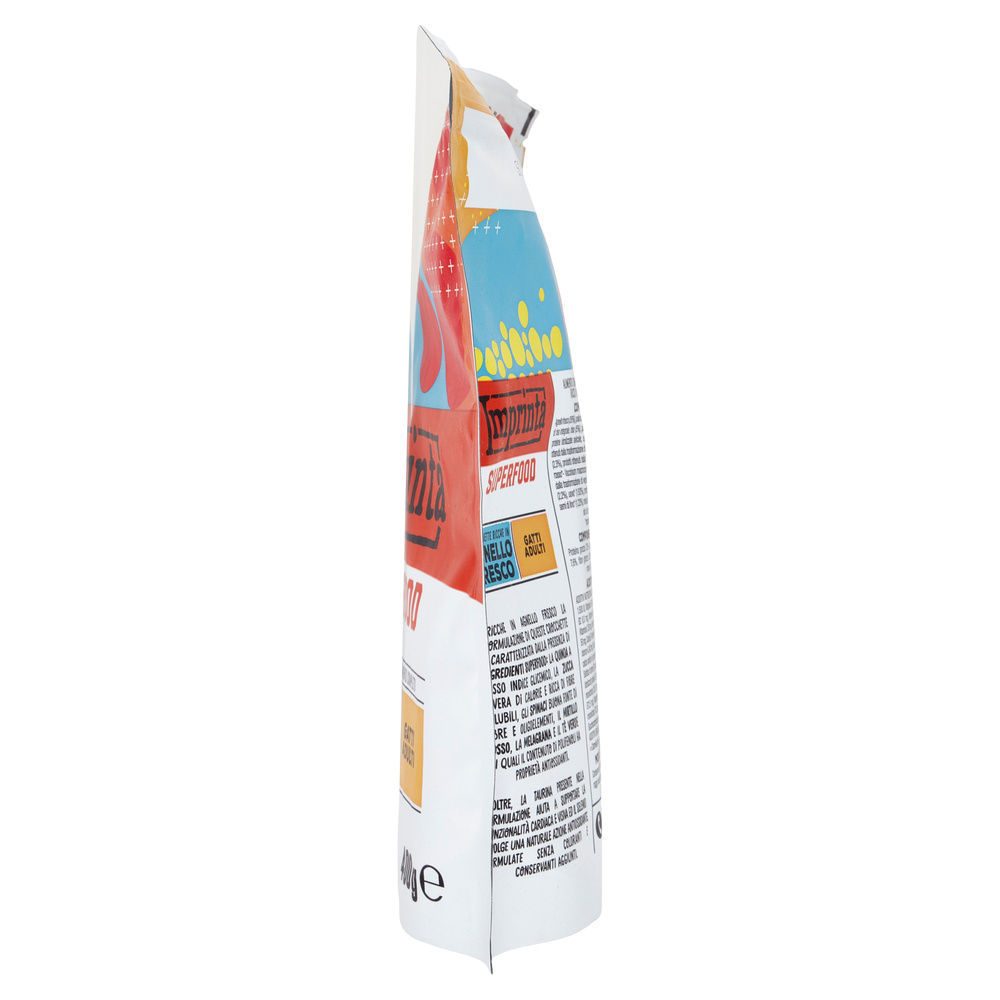 SECCO GATTO CROCCHETTE C/AGNEL/QUINOA/ZUCCA/MIRT.R IMPRINTA SUPERFOOD COOP G400 - 6