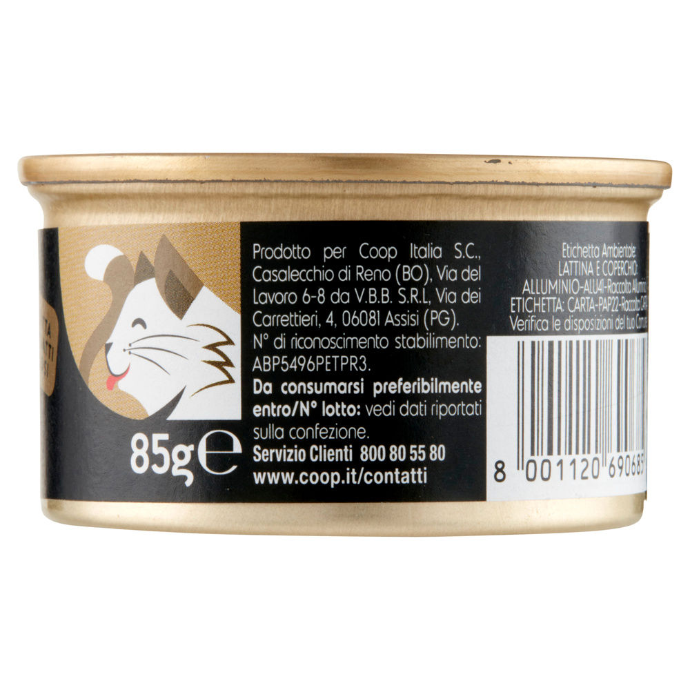UMIDO GATTO MOUSSE PER GATTINI TROTA COOP PLAT DU JOUR G 85 - 6
