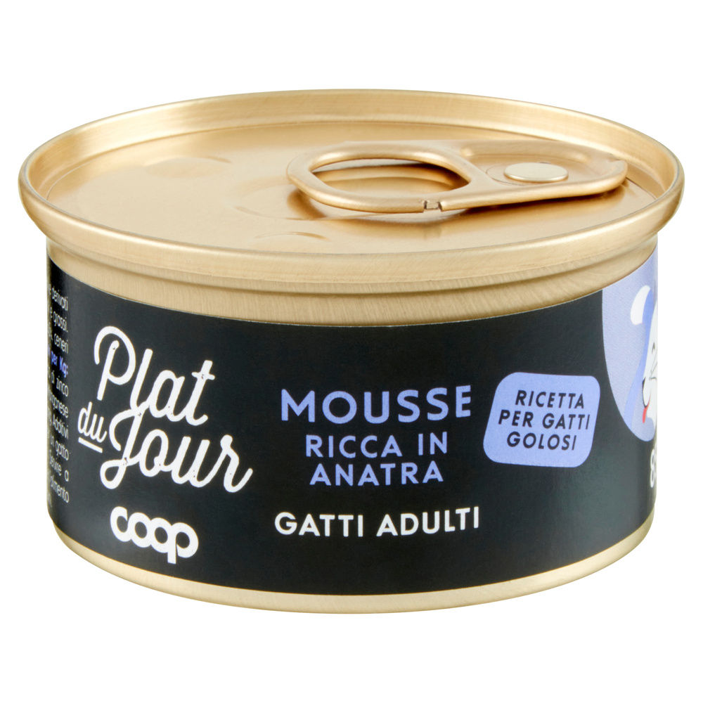 UMIDO GATTO MOUSSE GATTO ANATRA PLAT DU JOUR COOP G 85 - 3