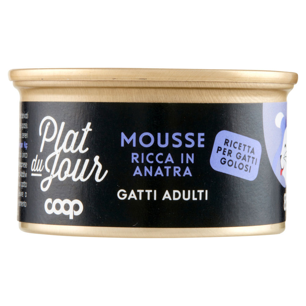 UMIDO GATTO MOUSSE GATTO ANATRA PLAT DU JOUR COOP G 85 - 5