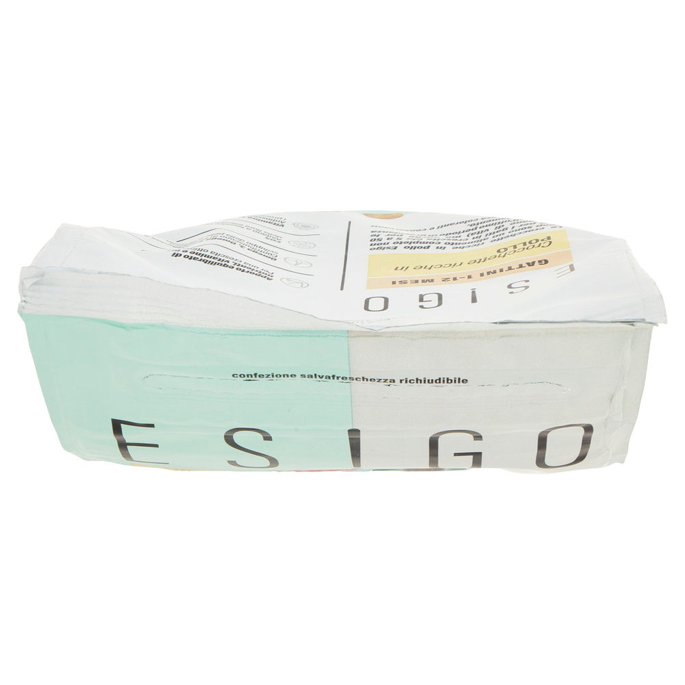 SECCO GATTO CROCCHETTE PER GATTINI POLLO E RISO ESIGO COOP G800 - 6