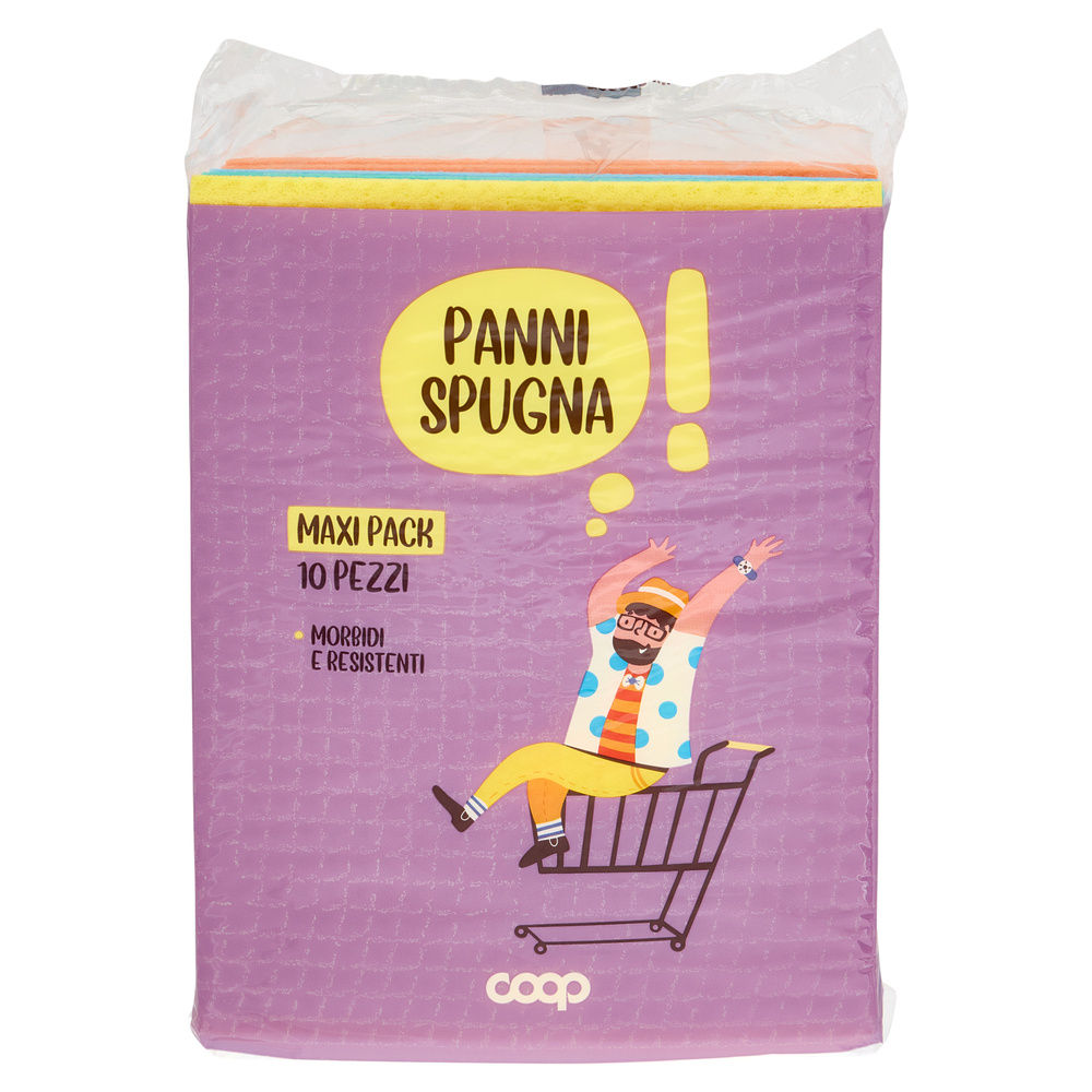 PANNI SPUGNA GLI SPESOTTI COOP PZ.10 - 7