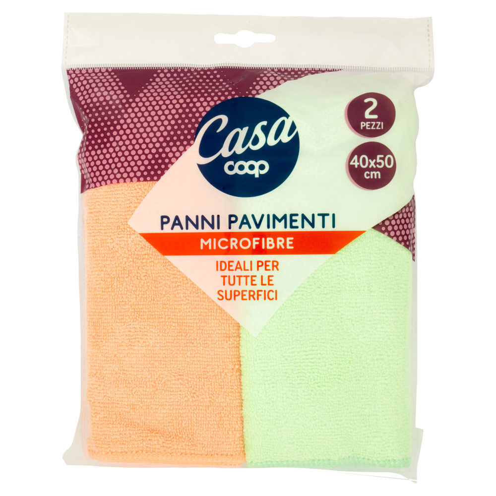 PANNI PAVIMENTI MICROFIBRA COOP CASA PZ.2 - 6