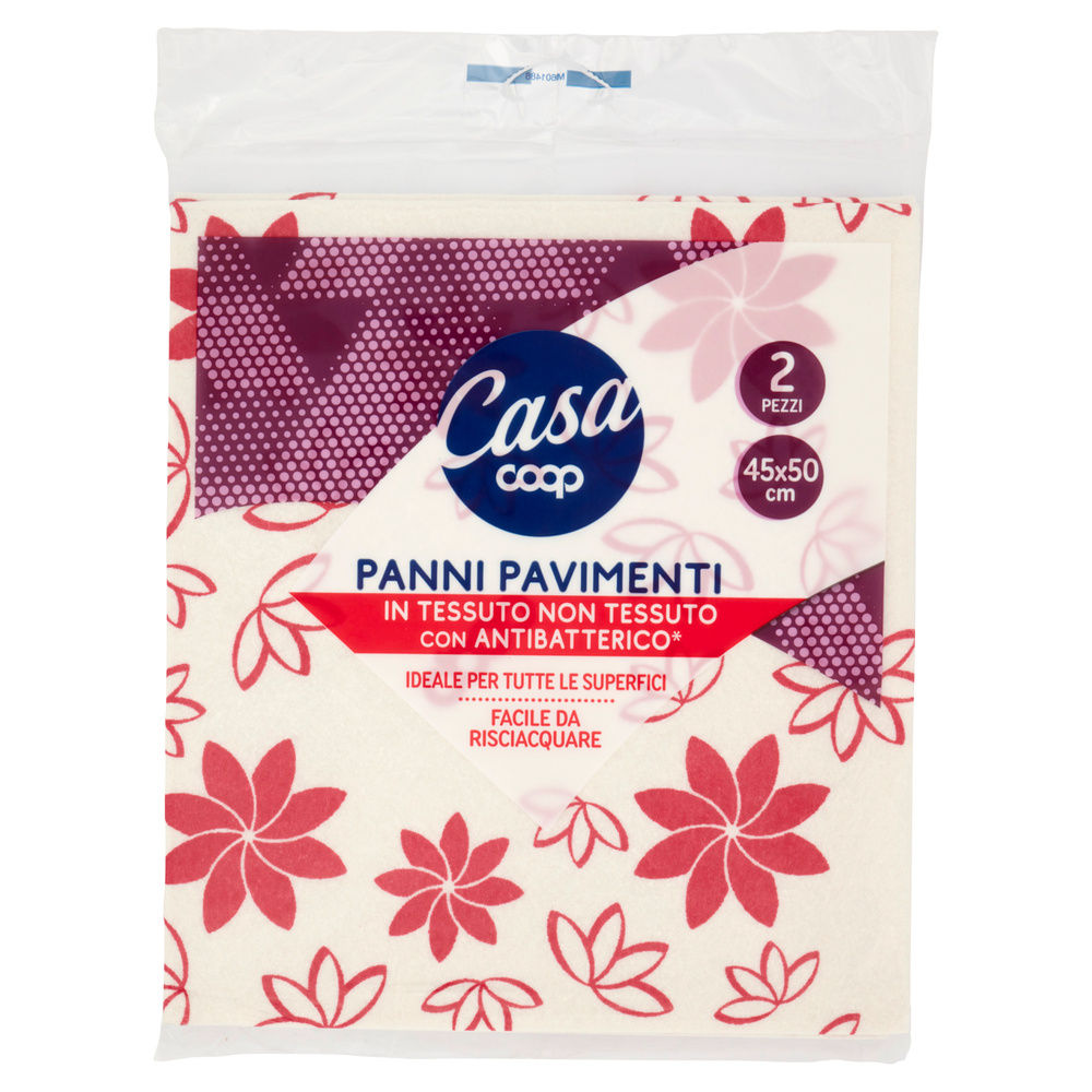 PANNI PAVIMENTO COOP CASA TNT C/ANTIBATTERICO PZ.2 - 4