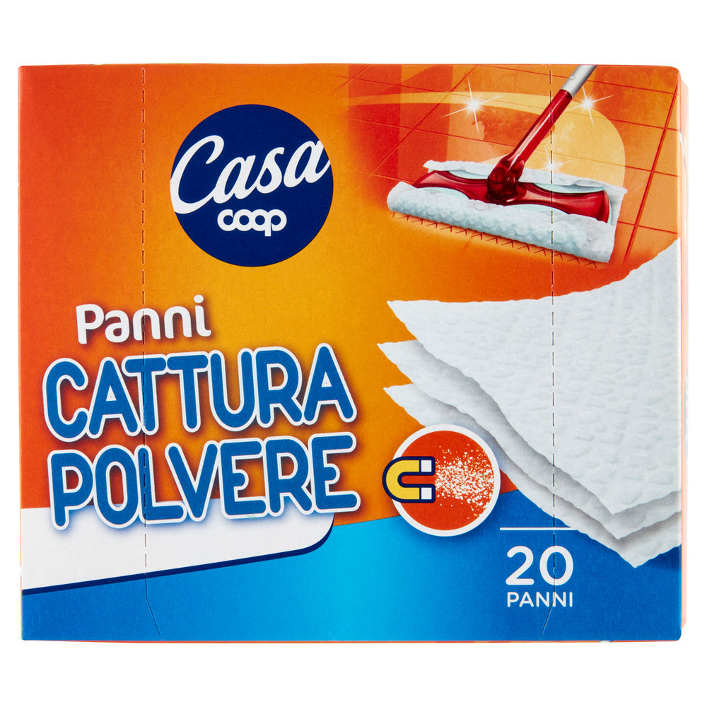 Panni cattura polvere coop casa pz. 20