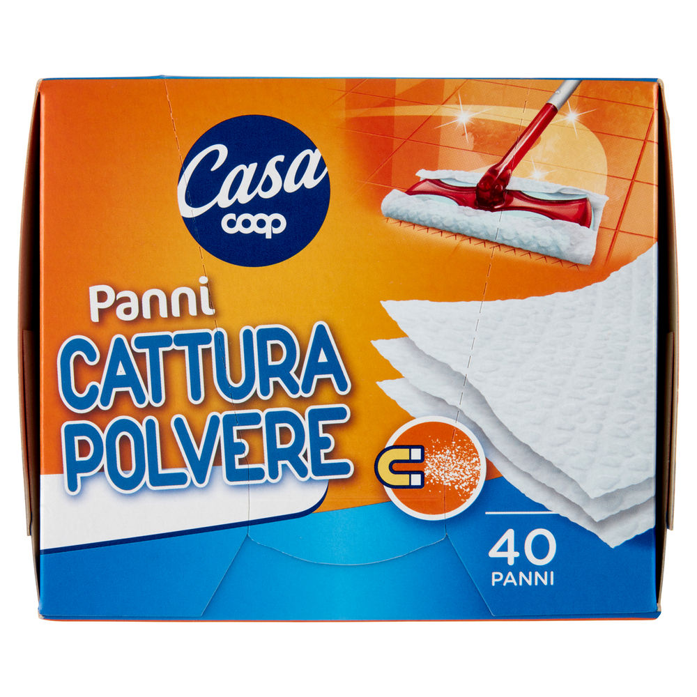 Panni cattura polvere coop casa pz.40