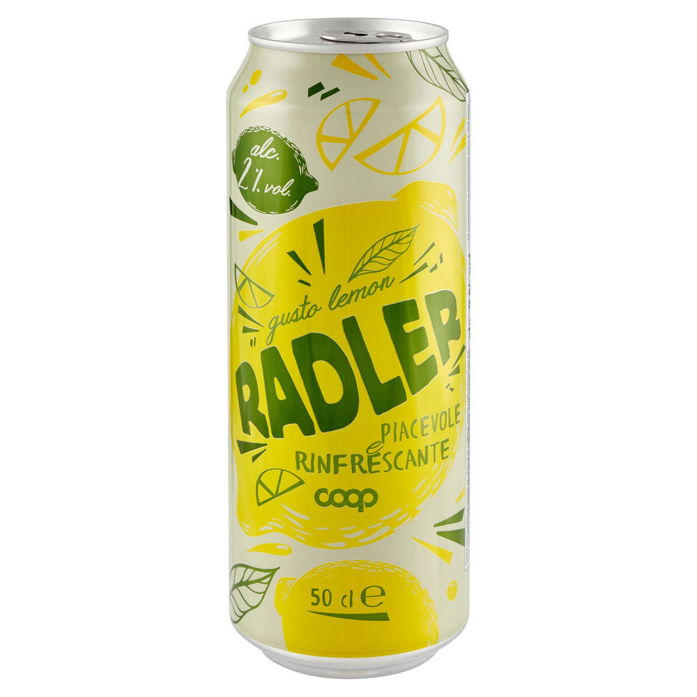 BIRRA RADLER AL LIMONE 2 GRADI COOP LATTINA ML 500 - 2