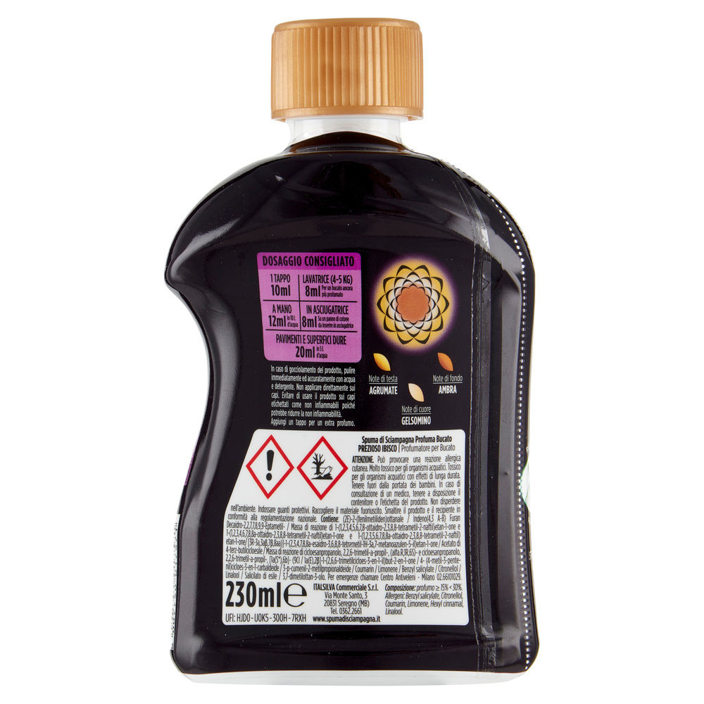 PROFUMATORE BUCATO  SPUMA DI SCIAMPAGNA PREZIOSO IBISCO 230 ML - 1