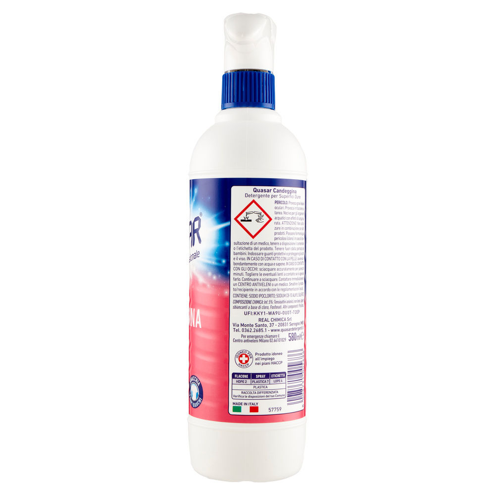 SGRASSATORE CANDEGGINA QUASAR  SPRAY ML.580 - 5