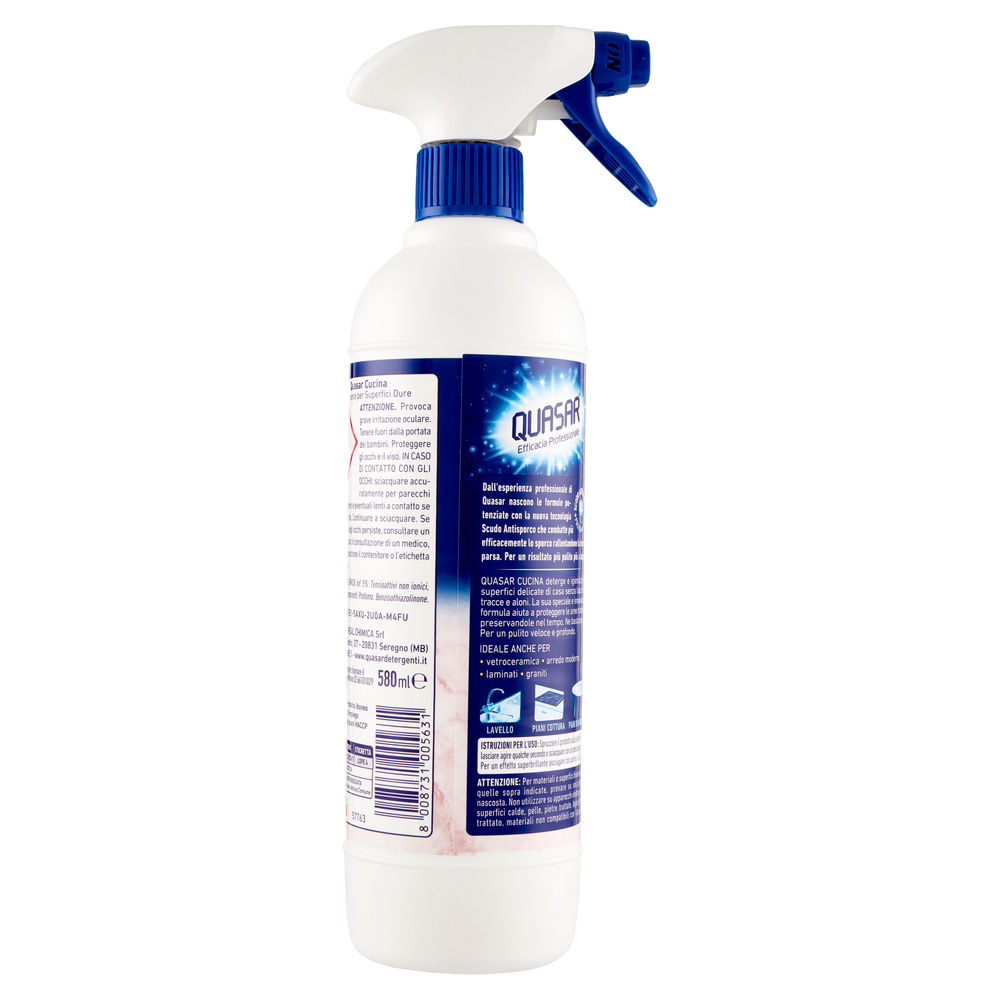 DETERGENTE CUCINA QUASAR SPRAY ML.580 - 1