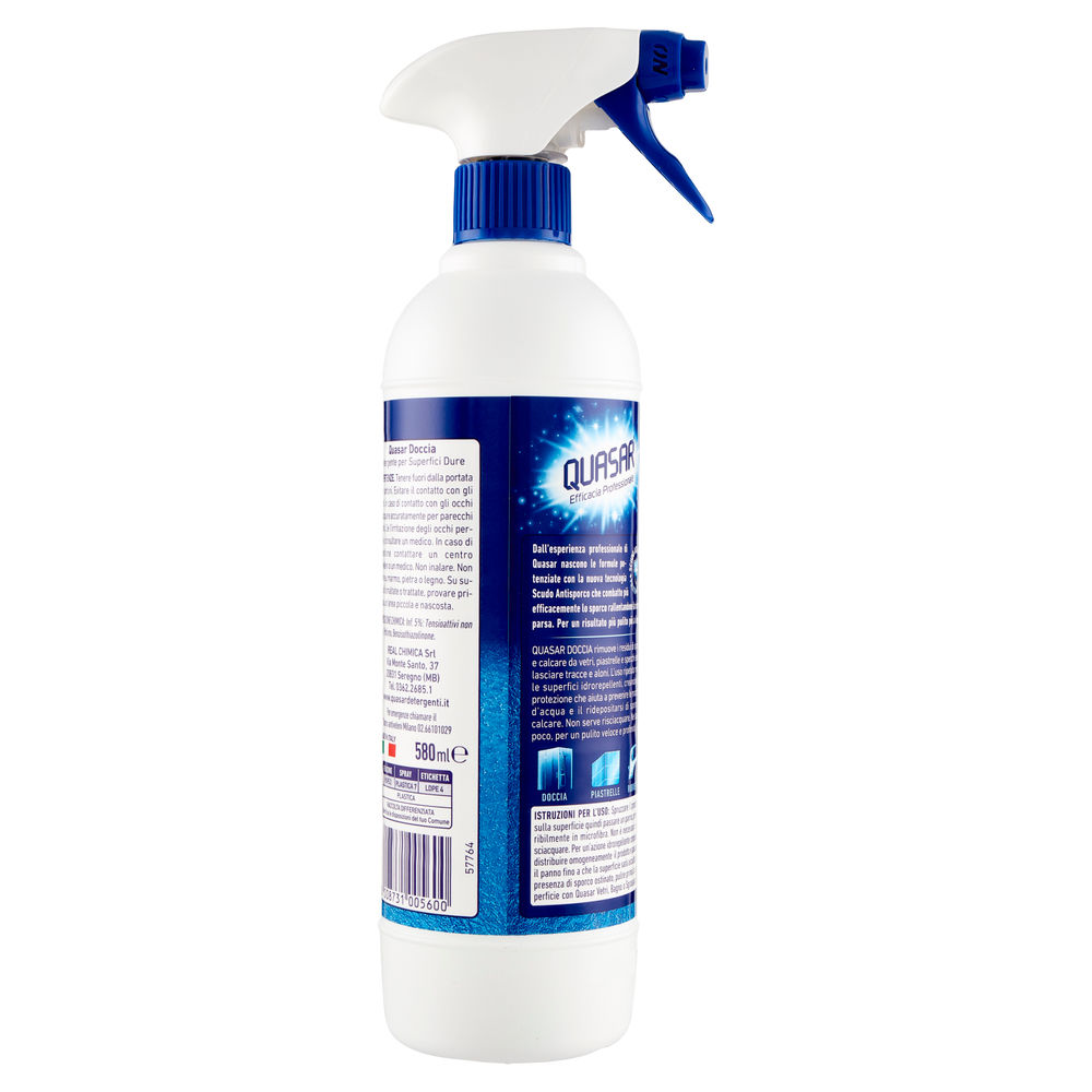 DETERGENTE DOCCIA VETRI QUASAR SPRAY ML.580 - 1
