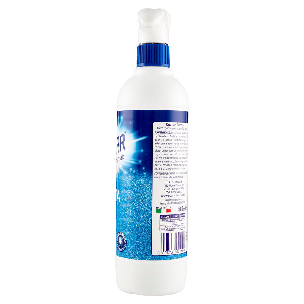 DETERGENTE DOCCIA VETRI QUASAR SPRAY ML.580 - 5