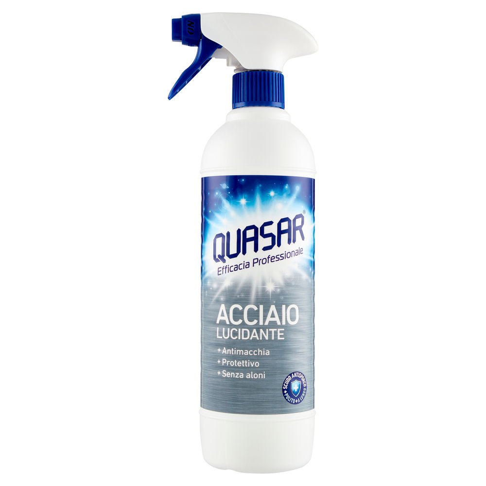 DETERGENTE ACCIAIO QUASAR SPRAY ML.580 - 0