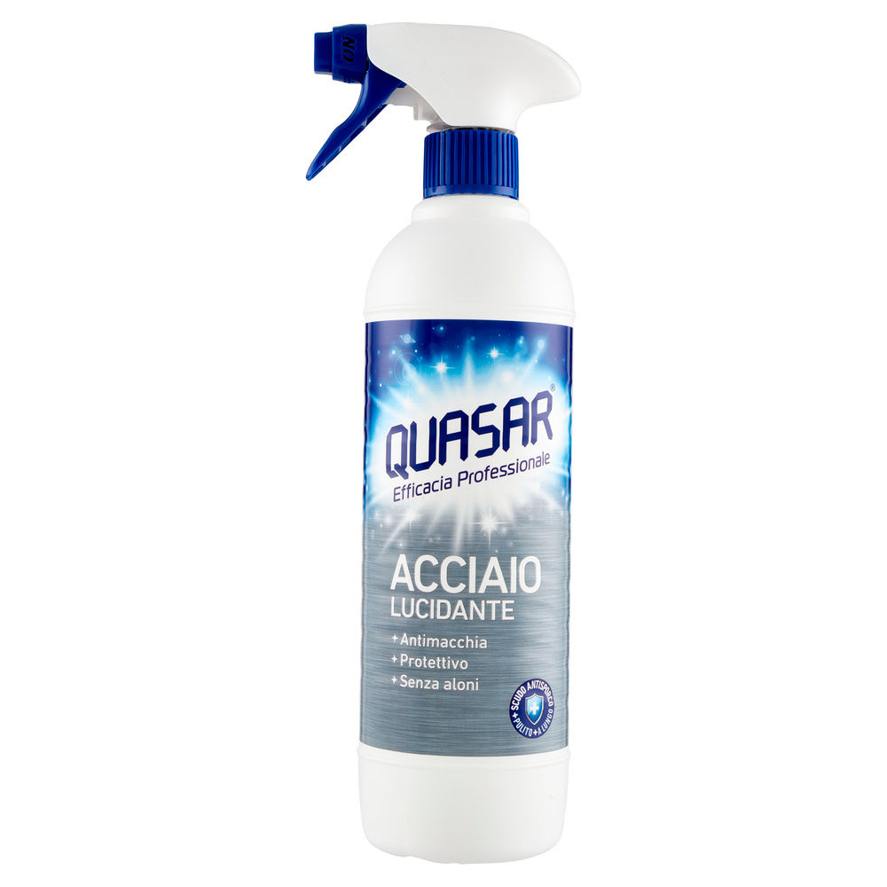 DETERGENTE ACCIAIO QUASAR SPRAY ML.580 - 3