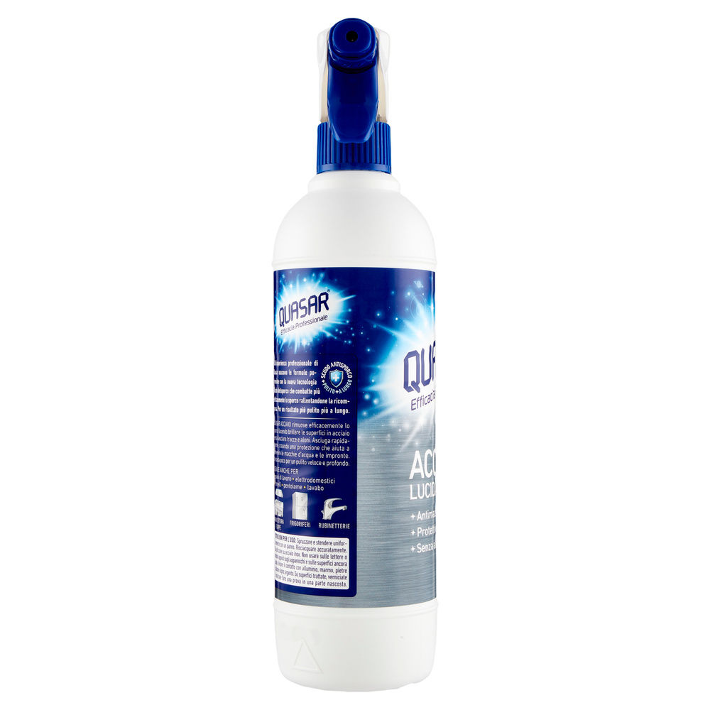 DETERGENTE ACCIAIO QUASAR SPRAY ML.580 - 4