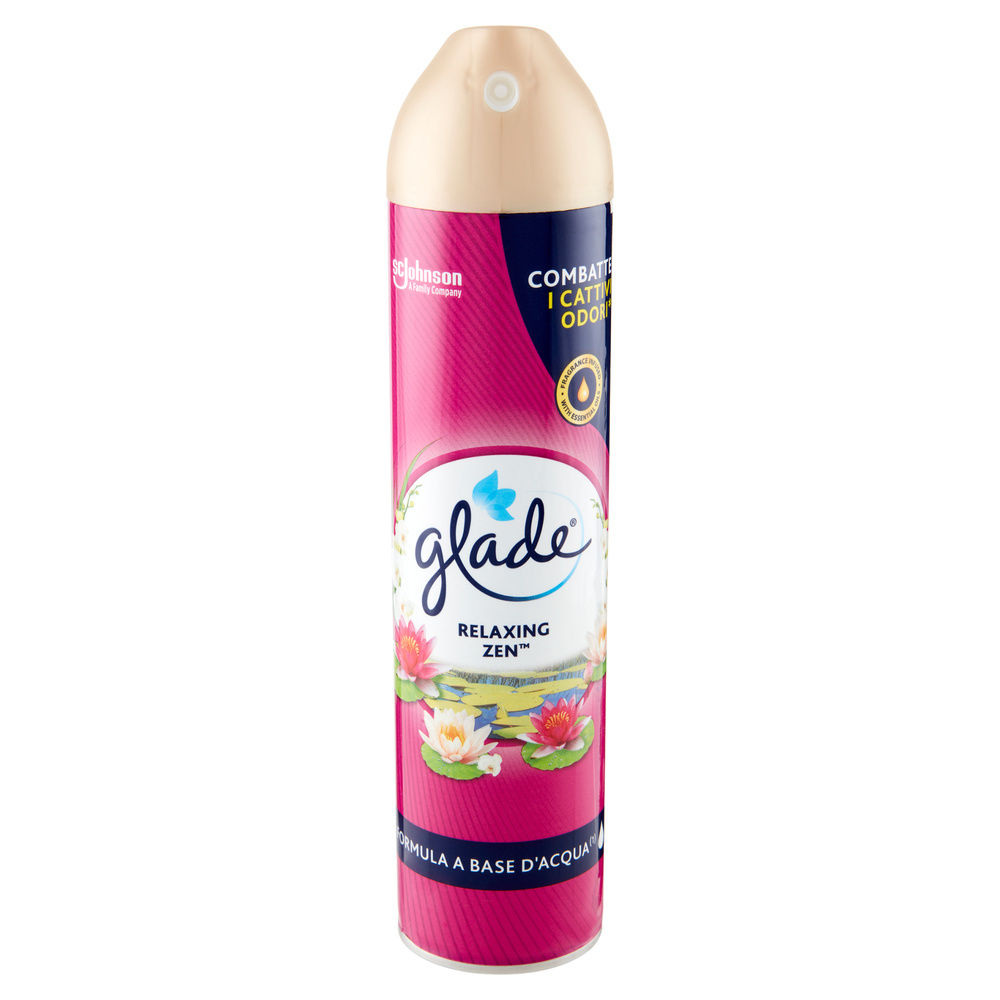 DEODORANTE AMBIENTE GLADE SPRAY MIX 1 LAVANDA/VANIGLIA/RELAXING ZEN ML.300 - 2