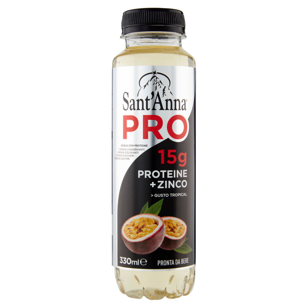 BIBITA TROPICAL PROTEIN SANT'ANNA PET ML 330 - 4