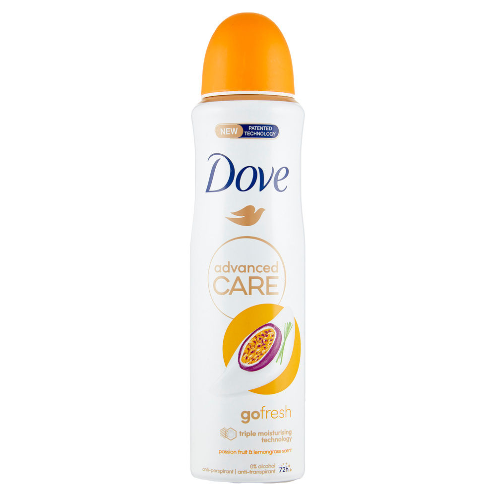 DEODORANTE DOVE SPRAY ADVANCED CARE PASSION FRUIT ML 150 - 7