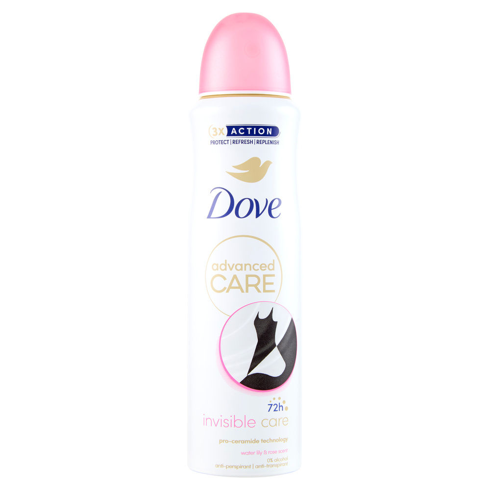 DEODORANTE DOVE SPRAY ADVANCED CARE INVISIBLE CARE ML 150 - 0