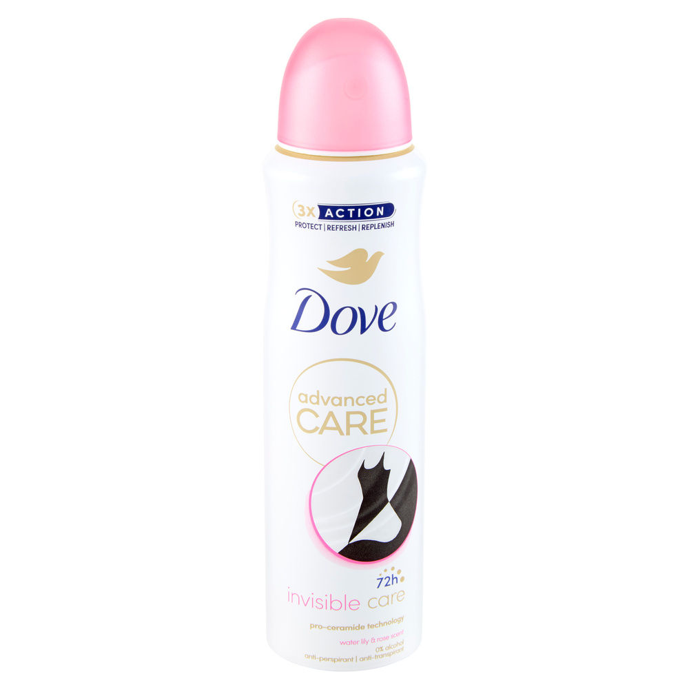 DEODORANTE DOVE SPRAY ADVANCED CARE INVISIBLE CARE ML 150 - 2
