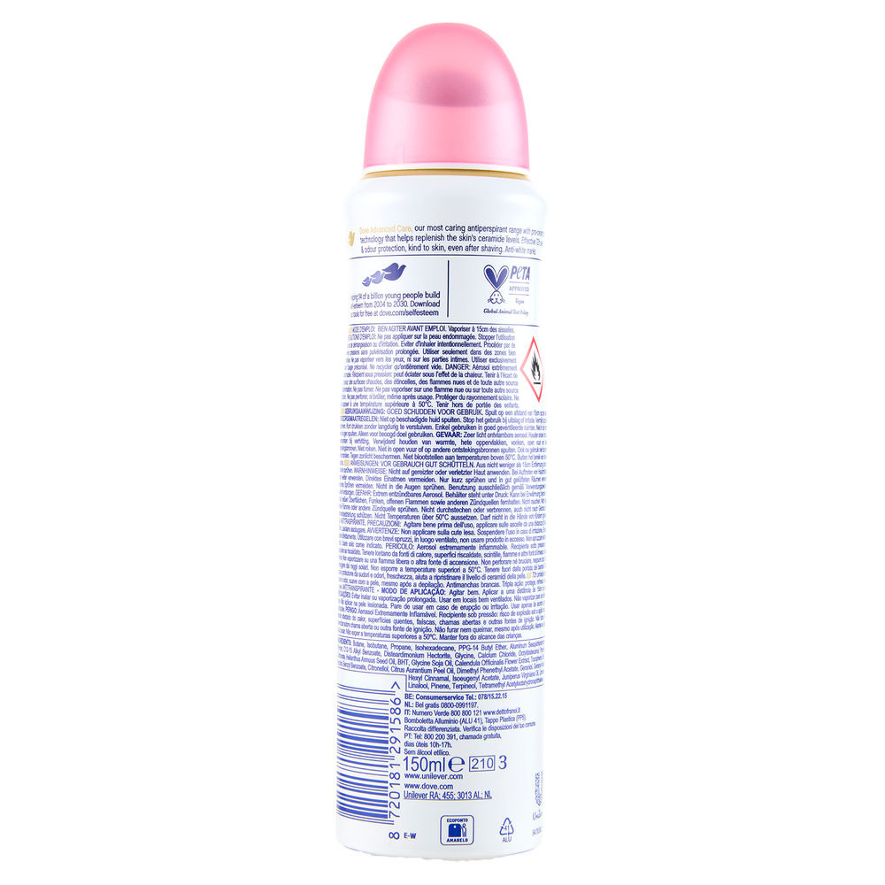 DEODORANTE DOVE SPRAY ADVANCED CARE INVISIBLE CARE ML 150 - 1