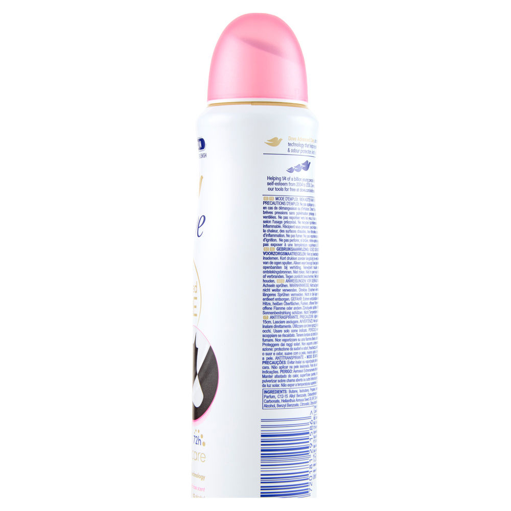 DEODORANTE DOVE SPRAY ADVANCED CARE INVISIBLE CARE ML 150 - 5