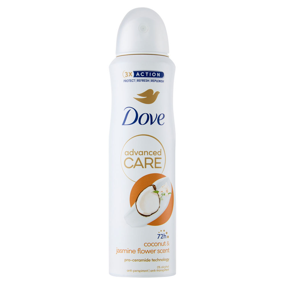DEODORANTE DOVE SPRAY ADVANCED CARE COCCO ML 150 - 0