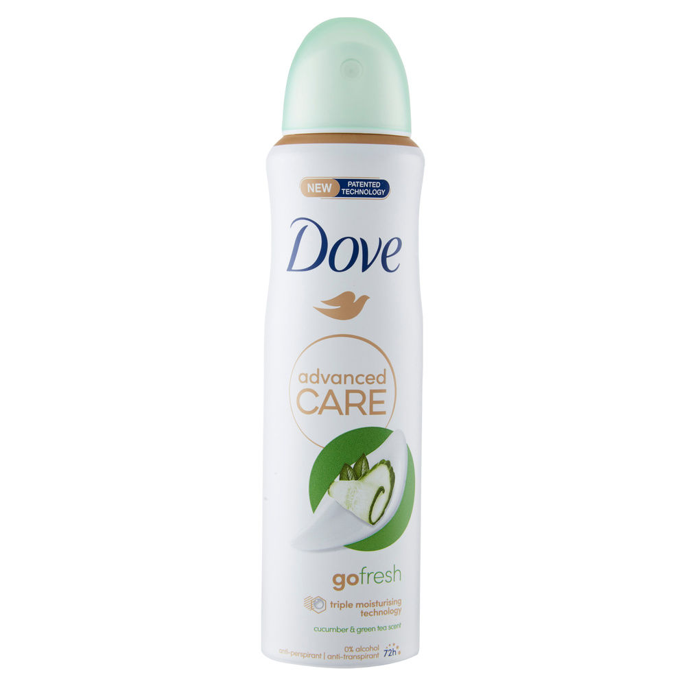 DEODORANTE DOVE SPRAY ADVANCED CARE GO FRESH CUCUMBER ML 150 - 7
