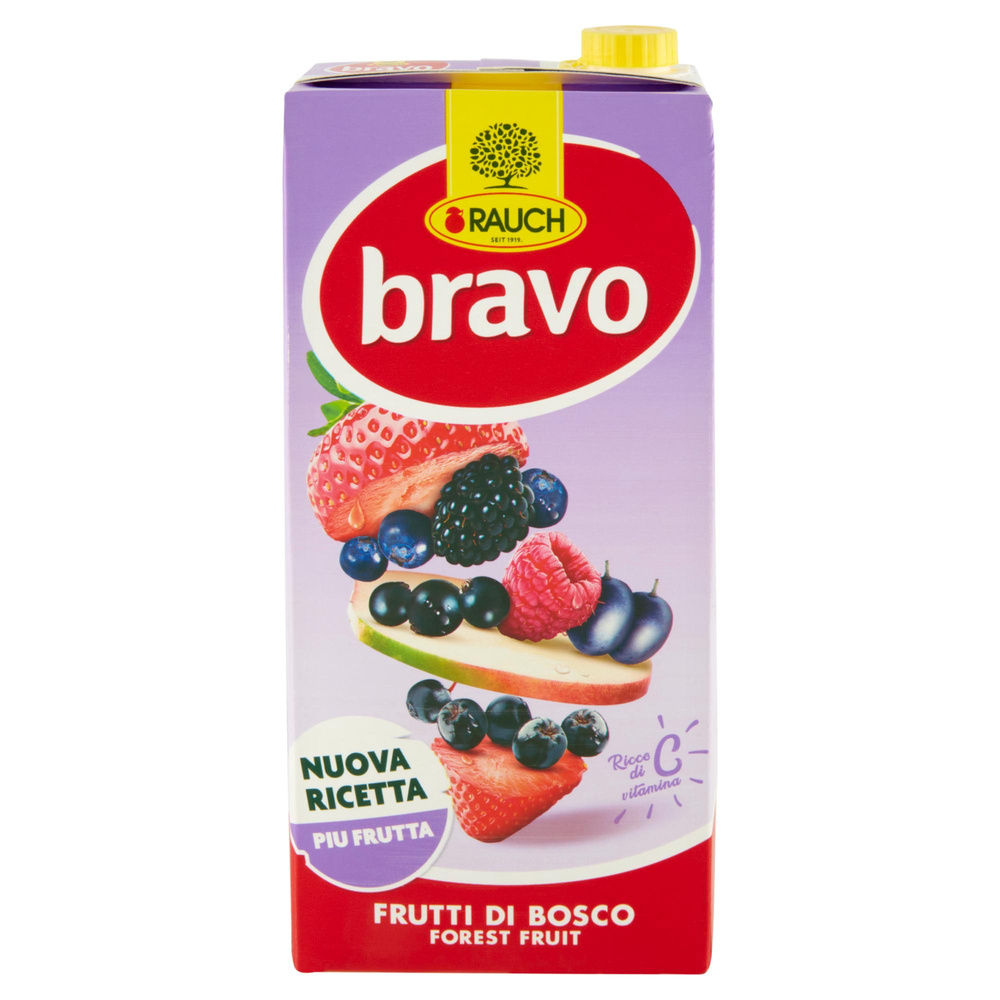 SUCCO DI FRUTTA BRAVO FRUTTI DI BOSCO BRICK L 2 - 3