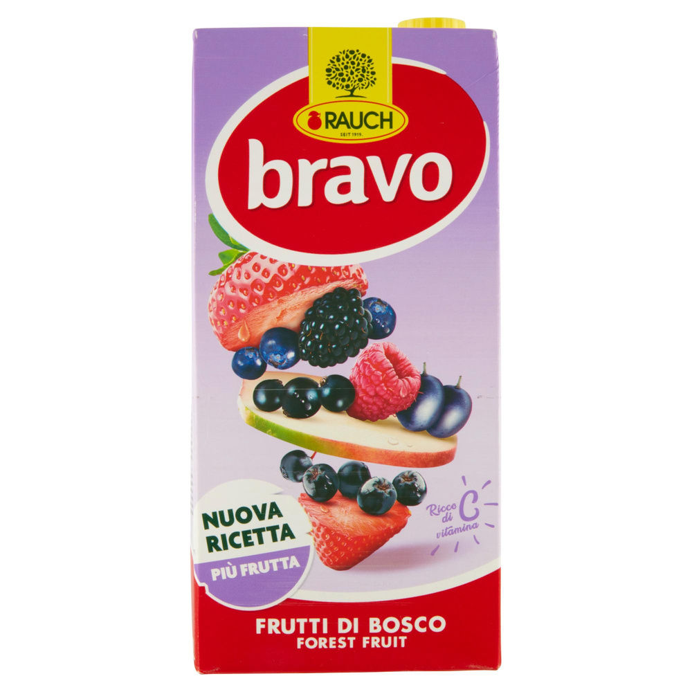 SUCCO DI FRUTTA BRAVO FRUTTI DI BOSCO BRICK L 2 - 5