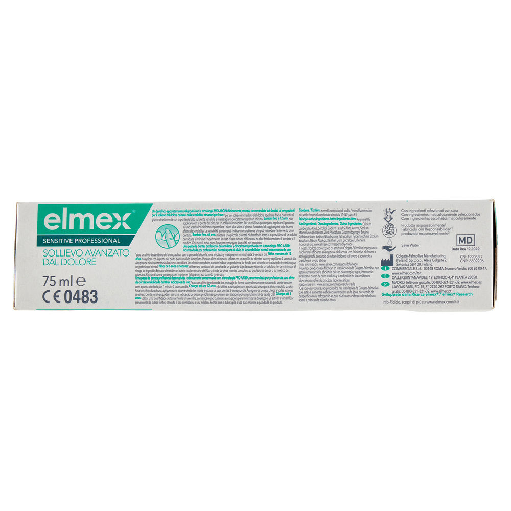 DENTIFRICIO ELMEX SENSITIVE PROFESSIONAL ML 75 - 4