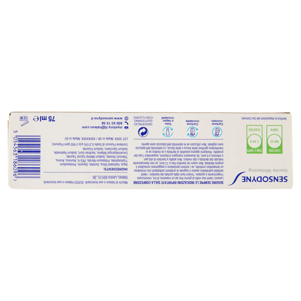 DENTIFRICIO SENSODYNE GENTLE WHITENING NEW FORMULA ML 75 - 1