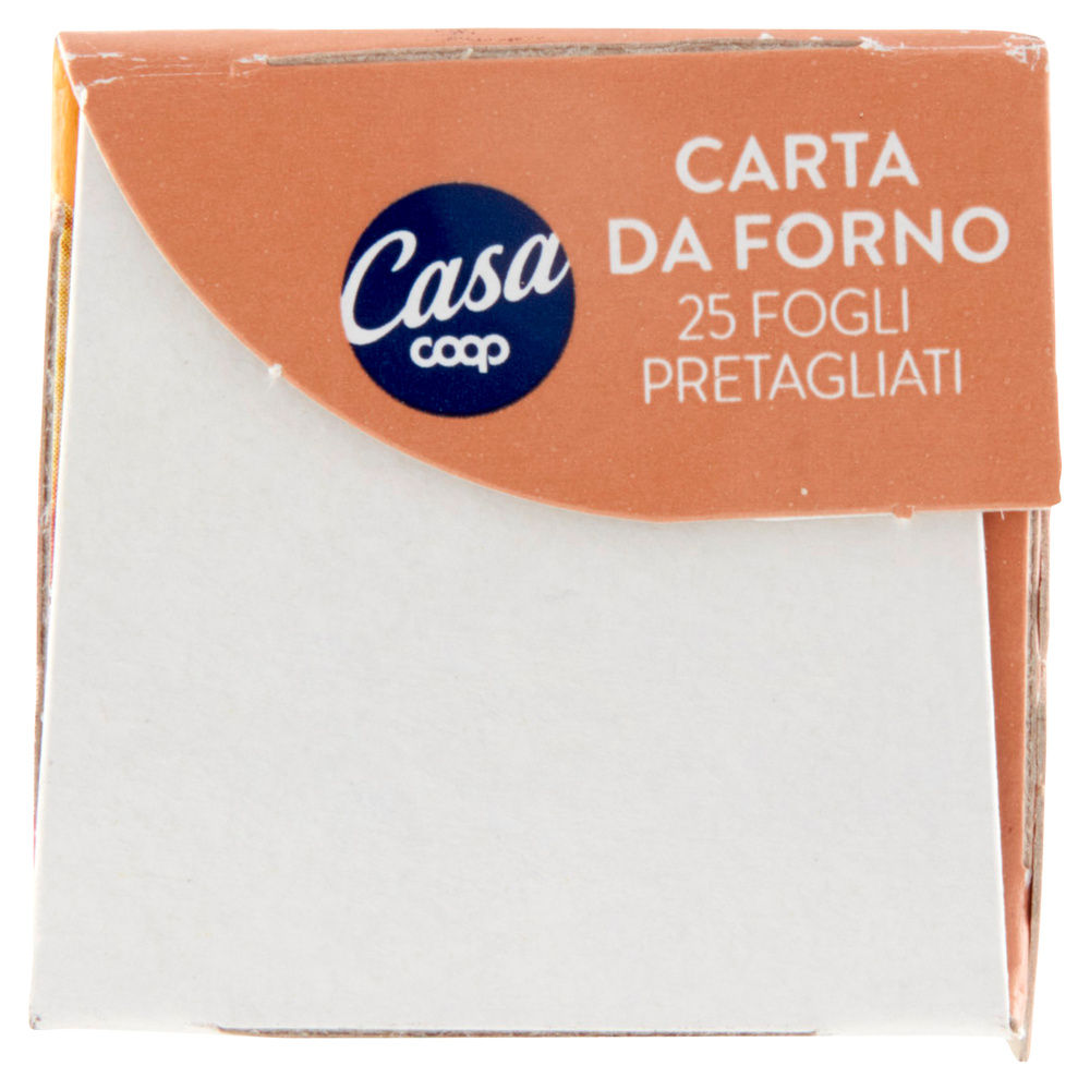 CARTA FORNO IN FOGLI PREATAGLIATI COOP CASA FSC PZ.25 - 3