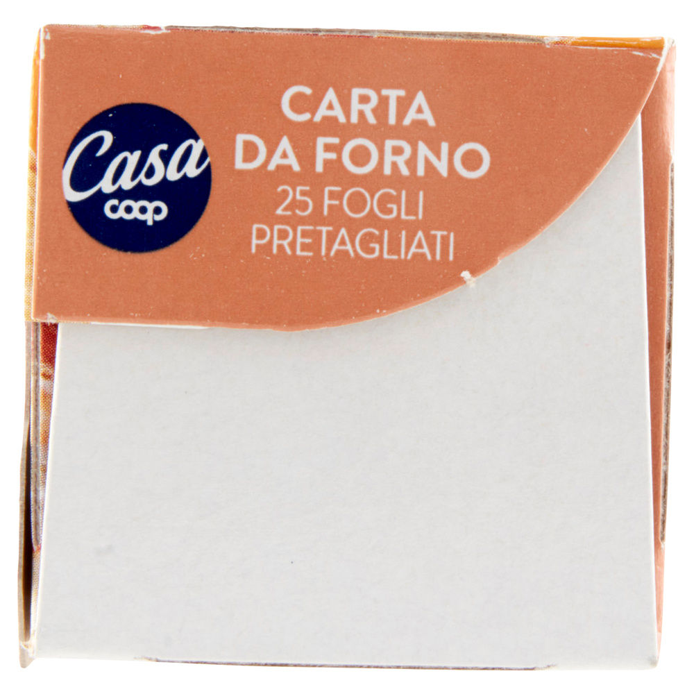 CARTA FORNO IN FOGLI PREATAGLIATI COOP CASA FSC PZ.25 - 4